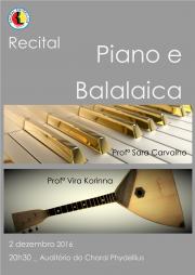 Recital de Balalaica e Piano