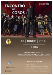 Choral Phydellius no Encontro de Coros de Fátima - 18H00