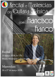 Masterclass de Guitarra e Recital com Francisco Franco