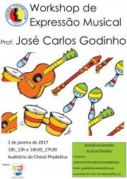 Workshop Expressão Musical com José Carlos Godinho